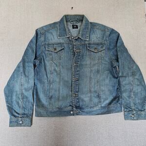 Vintage Beverly Hills Polo Club Harley Davidson Denim Jacket L